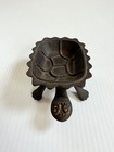 Vintage Cast Iron Turtle Soap Trinket Dish  Ash Tray Cute Decor Item Japan