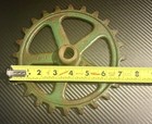 Vintage  John Deere Mt Tractor Planter Fertilzer Sprocket   B 15798 P Steampunk