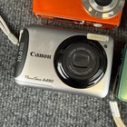 Digital Cameras Nikon Kodak Canon Polaroid For Parts Or Repair Lot Of 4