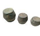 Roman Bronze Scale Weight Set 4 Units 56 4g Uncia Semuncia Sicilicus Scale Coa