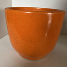 Gainey Ceramics Large Speckled Orange Pottery Plant Holder Pot Planter Pickup