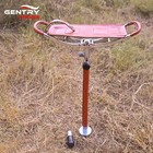 Walking Stick Spectator Leather Walking Seat Outdoor Shooting Stick Brown Chair