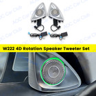 4d Rotation Tweeter Speaker For Mercedes Benz W222 S Class 7 Color Ambient Light