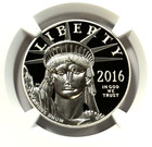 2016-w  100 Proof American Platinum Eagle 1 Oz Pf70 Uc Ngc R  Jepsson Signature 