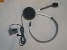Lot Of 2   new   Genuine Xbox 360 Gaming Chat Headset Wired  White gray  Oem