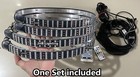 15 5 ip68 Quad Row App  Remote Chasing Flow Led Car Trucks Wheel Ring Rim Lights