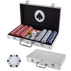 300 Pc Poker Chips Set 11 5g Clay Composite Card Game Texas Holdem Kit
