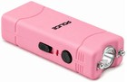 Police Stun Gun 801 High Voltage Mini Rechargeable Led Flashlight Black