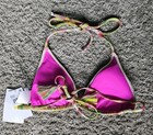 Becca Women s Awaken Triangle Bikini Top Size Medium Nwt
