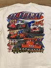 Aj Foyt Indy 500 Racing T Shirt Large Retro Style Distressed