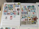 Hungary Magyar Post M u Large Lot On 40 Leaves And 3 Sides Of 2 Stock Pages L619