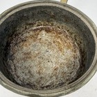 Antique Hammered Copper Saucepan Brass Handle Primitive Rustic Kitchen Decor 8in