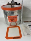 Bvv Best Value Vacs 5 Gallon Aluminum Vacuum Chamber Made In Usa Orange Label