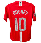 Wayne Rooney Signed Manchester United Ucl Final Soccer Jersey With Beckett Coa