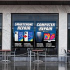 Computer Smartphone Tablet Repair Window Graphics Sign Banner Iphone Pc Android 