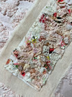 Hand-sewn Wildflower Studio Original Fiber Art Collage  lullaby 
