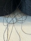 Lot 2 Spool Cone 2 50 Lace Soft Peru Baby Alpaca Yarn 1lb 3oz 550g 7011 Jetblack