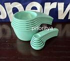 Tupperware Kitchen Tool Measuring Cup Spoon 12pc Set Blue Teal Mint Green New