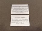 Encore Wynn Las Vegas Casino Hotel Room Key Card  lot Of 2 