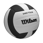 Wilson Pro Tour Indoor Volleyball - Black white  Official Size