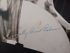 Sally Ann Palmer Signed 6 25  X 9 25  Vintage Photo - Actress  Entertainer
