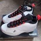 Reebok Allen Iverson Answer Iv v 4 5 White red black Cn6848 Men   s Shoes Size 8