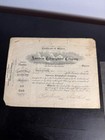 Two Original 1917 American Telegraphone Co Stock Certificates