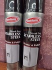 Powerhouse Streak Free Stainless Steel Cleaner   Polish  8 Oz - 2pk