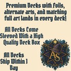 Mtg Commander Deck Infinite Guideline Station  5 Color Edh  Magic The Gathering