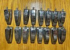 Vintage 60s Ludwig Keystone Tom Lugs   Hex Hardware Lot 2-1 2    Set Of 16