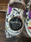 Monkey Feet Baby Shoes 0-3m Hocus Pocus Theme