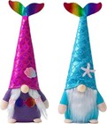 Summer Holiday Gnomes Decorations mermaid Gnomes Plush Decor For Home  Beach 