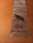 Org Gar Thirteenth Annual Reunion 48th Indiana Vet Vol  Goshen  Ind  Sept  1912