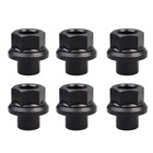 6pcs M22x1 5 Wheel Lug Nut Covers  46mm Sleeve Style 19mm Hex