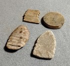 Four Civil War Relic Flattened Poker Chip Bullets Found In Central Virginia 