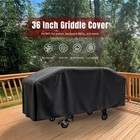 Mr cover Griddle Cover For Blackstone 36 Inch  4 Burner Griddle Waterproof 420d