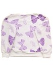 Jojo Siwa Girls Purple Bows Valentine Long Sleeve Tee Shirt Sweatshirt