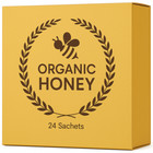 Organic Honey Packets 100  Natural Infused Jelly --24 Sachets Per Box