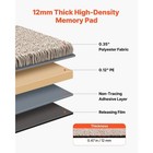 Carpet Tiles 18x18 Inch  10 Pack Carpet Square Rug Detachable   Damage-free  Sel