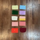 Ipsy Glam Cosmetic Bags Set Of Ten Bags Sealed With A Kiss Bag