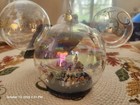 Disney World Wdw 50th Anniversary  Mickey Icon  4 Parks Glass Ornament