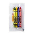 Crayola Crayons  Assorted Colors  4-count