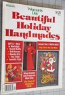 Vintage Lot Of 5 Christmas Crafts Ideas Holiday And Made To Make Sew And Recipes