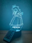 Princess Peach Light Up Night Light Personalized Free Character Led Table Lamp