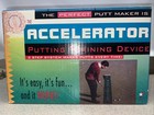The Accelerator Golf Putting Training Device Practice Mat With 3-step System