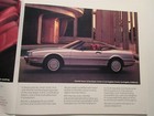 1987 Cadillac Full Line Sales Brochure 32 Pages Fleetwood Eldorado Allante 
