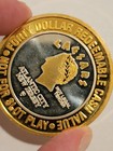     rare  1996   999 Fine Silver   10 Gaming Token Caesars Las Vegas  -exlz
