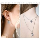 300 Pcs Wholesale Bulk Lots Jewelry Making Charms Mixed Smooth Tibetan Silver Al