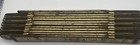 Vintage Lufkin  Extension Rule Folding Wood Ruler 71 Inches