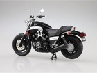 Aoshima Yamaha Vmax Black2 1 12 Scale Diecast Bike New